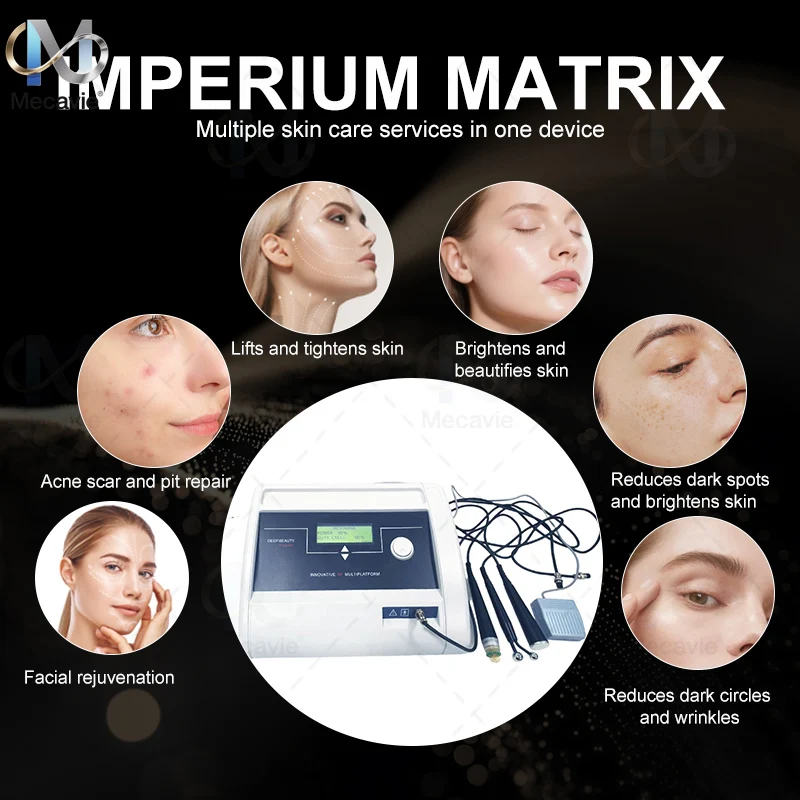 Micro aiguille fractionnée RF or RF, Anti-âge, lifting du visage, élimination des rides, aiguille matricielle RF, Machine de beauté fractionnée, nouveauté 2026