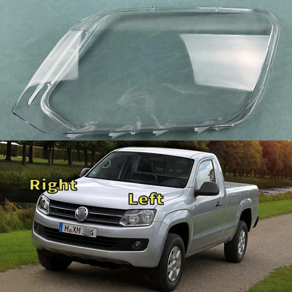 

Для Volkswagen VW Amarok 2010-2019 корпус фары прозрачная маска крышка корпус фары из плексигласа замена оригинальных линз
