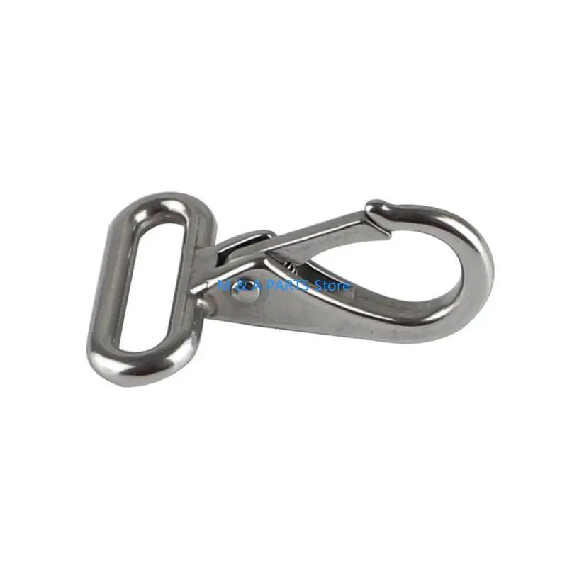 U1JF Metal Carabiner Clip Triggers Dog Buckle Keyring Keys Chain Rings Hooks