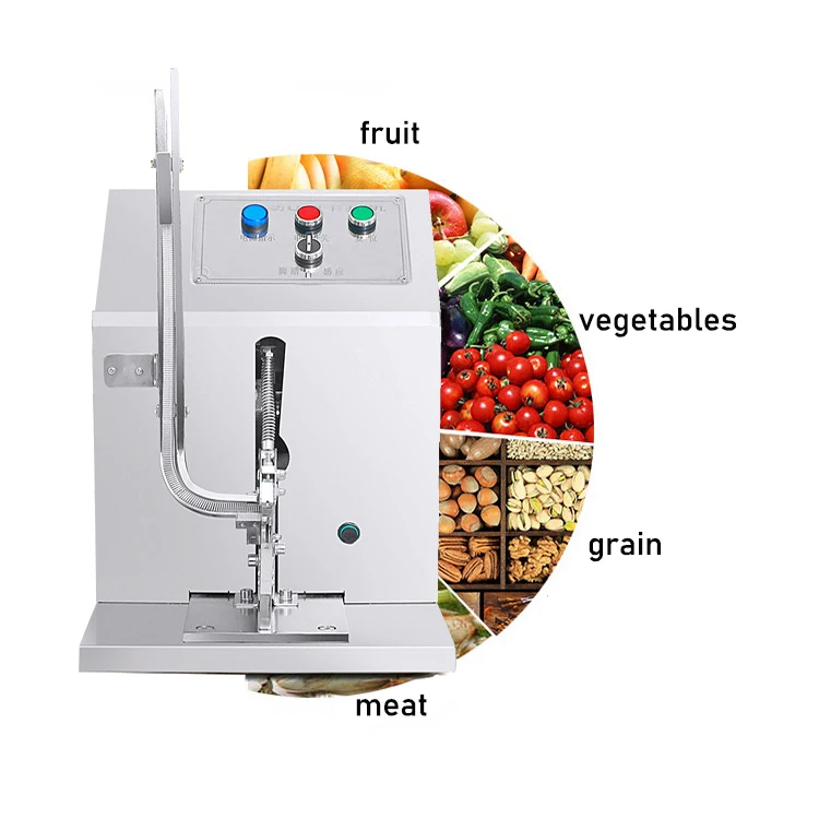 آلة صنع الأزرار الكهربائية بسعر رائع نموذج مغناطيس الثلاجة من الفولاذ المقاوم للصدأ لآلات تجهيز اللحوم