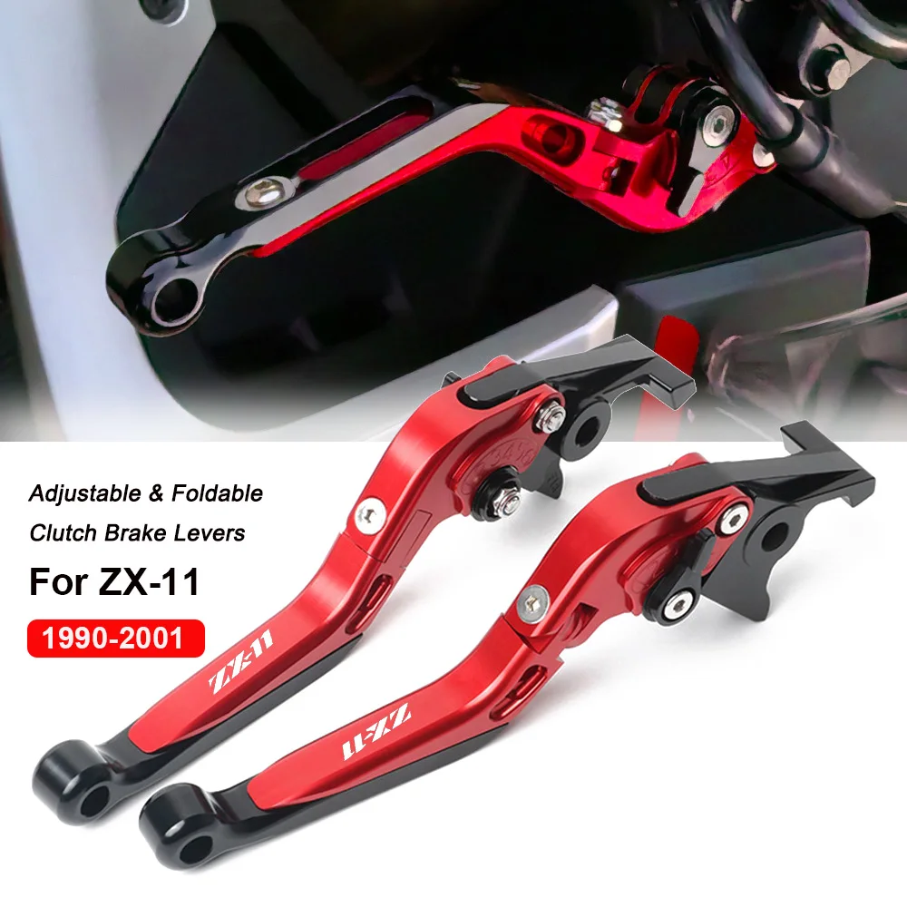 Motorcycle Clutch Brake Levers for ZX11 ZX-11 1990 1991 1992 1993 1994 1995 1996 1997 1998 1999 2000 2001