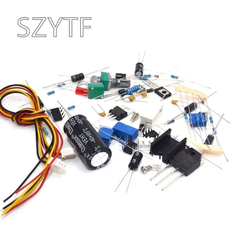 0-30V 2MA-3A adjustable DC power supply diy kit laboratory power short-circuit current limit protection Set