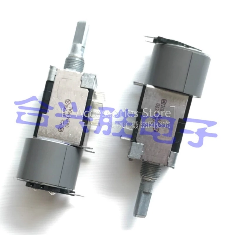 1PCS Motor Potentiometer 6 Link A20K*6 Power Amplifier Master Volume Potentiometer Can Replace 100KAx6