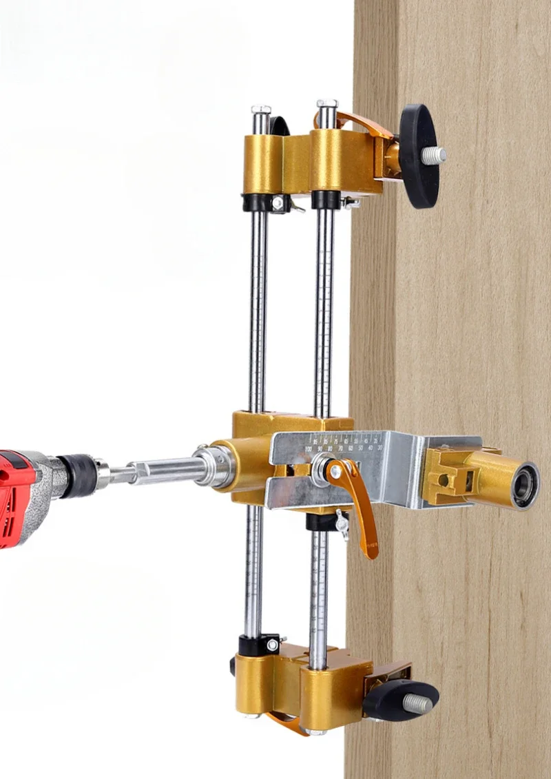 

Unlocking Hole Opener Mold Locking Artifact Door Lock Punching Slotter Special Tool Wooden Door Unlocking Machine