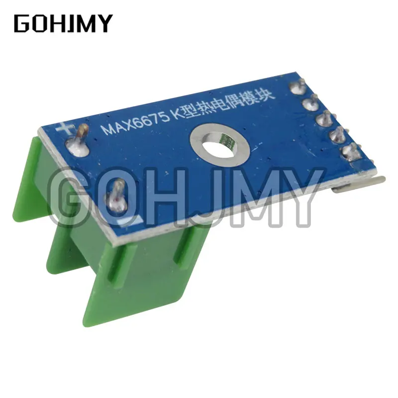 وحدة MAX6675 + وحدة استشعار درجة الحرارة الحرارية من النوع K لاردوينو