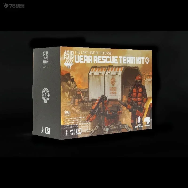 Коллекционная фигурка Acid Rain War FAV-AP20 UERA Rescue Team Kit из аниме-серии, масштаб 1/18, 3,75 дюйма