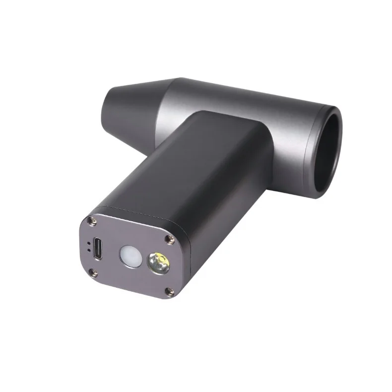 2025 مروحة توربو عنيفة عالية السرعة في الهواء الطلق مجفف شعر محمول باليد إزالة الغبار والاحتراق