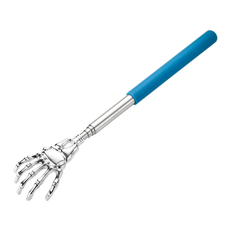 Retractable Back Scratcher Stainless Steel Long Handle Body Scratching Massage Tool Portable Universal Black Blue Health Product