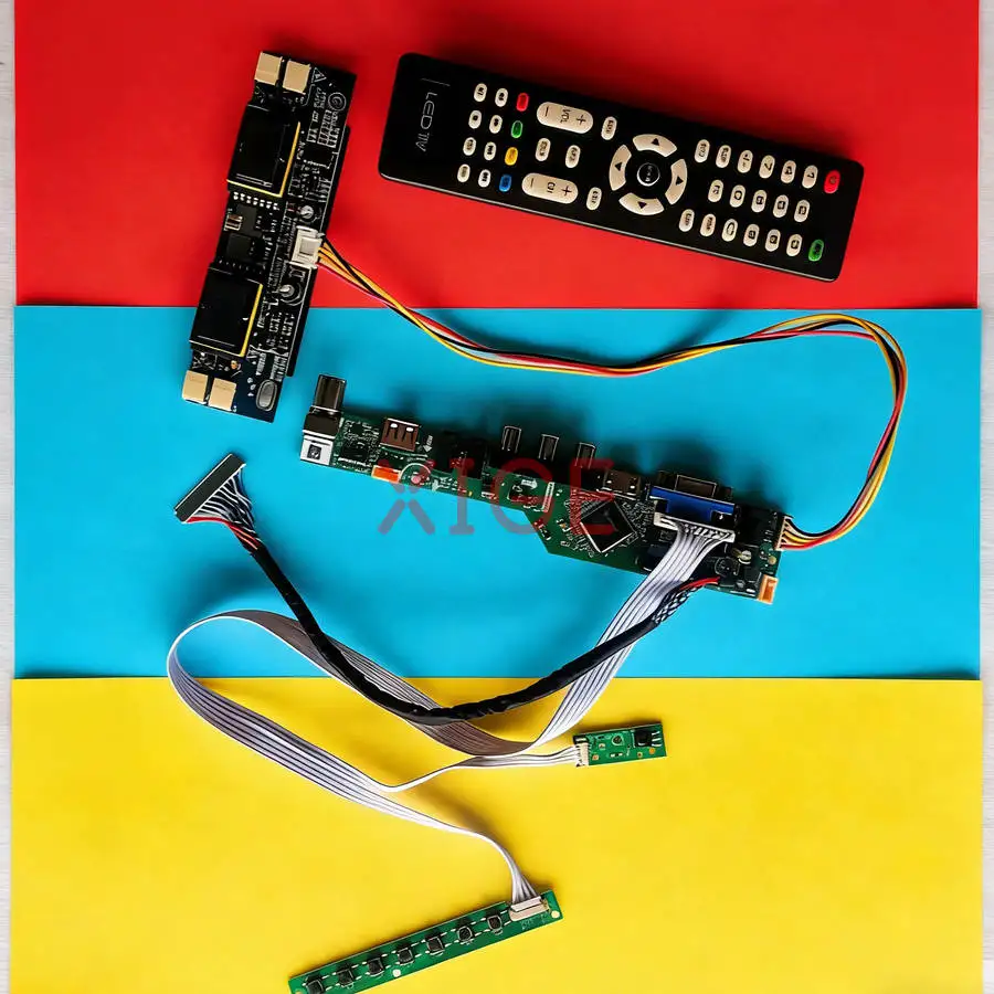 

Display Controller Drive Board Fit M170E5 M170E6 MT170EN01 M170E7 4-CCFL HDMI+VGA+AV+USB 1280x1024 1280*1024 LVDS 30-Pin DIY Kit