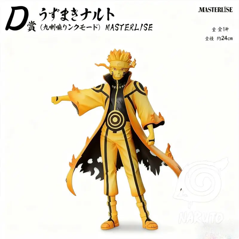 

In Stock Bandai Original Uzumaki Naruto Anime Figures Action Model Cartoon Dolls Desktop Toys Pvc Decor Ornament Festival Gifts