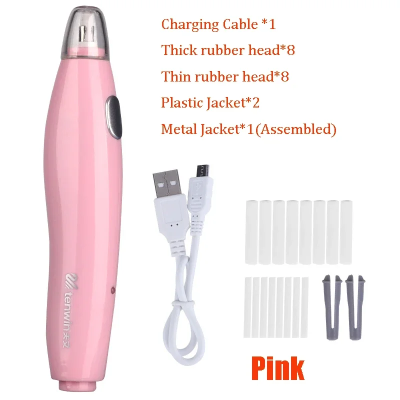 Electric Eraser Rechargeable Art Household Electric Eraser Kit Suitable Drawing Sketching Architectural Planning Detail Tools T