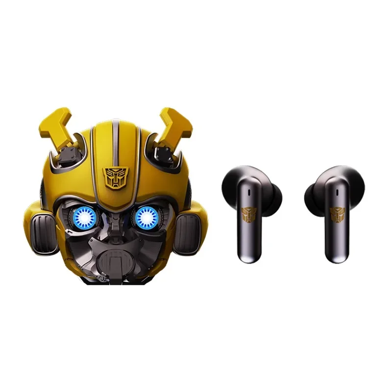 Bluetooth Earphones Bumblebee Joint True Wireless Noise Reduction Earphones Ai Transformers Titanium Full Alloy True TWS