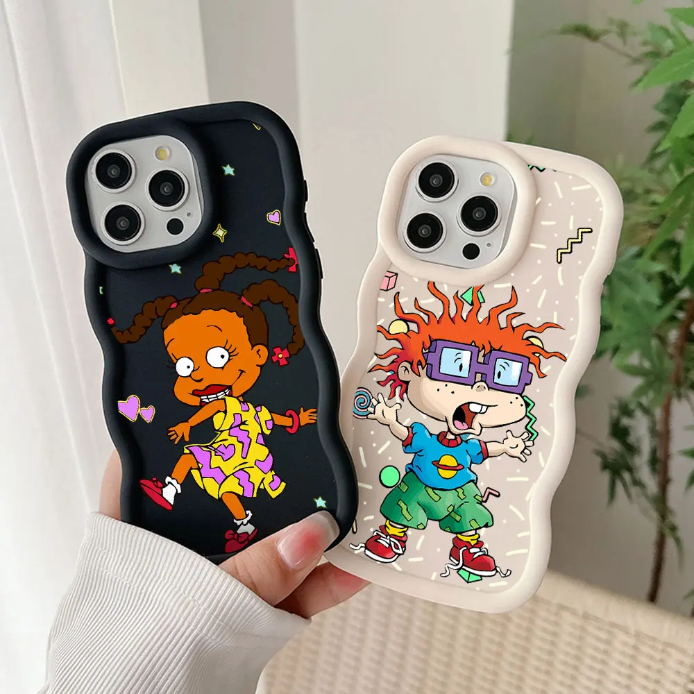 Funny Cartoon Phone Case For Samsung A04 A05S A10S A11 A12 A20S A21S A13 A14 A55 A54 A34 A53 A30 A32 A33 A73 5G R-Rugrats Cover