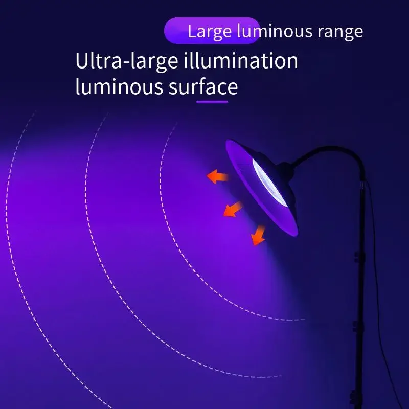 

UV Tanning Lamp Body Face Bronze Tanning Light with Blue/Black Light Technology Home Sunbathing Beauty Device for Healthy Skin