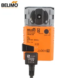 Belimo LR24A-SR AC24V DC24V 5NM modulujący siłownik obrotowy do sterowania zawory kulowe modulujący 2-10V