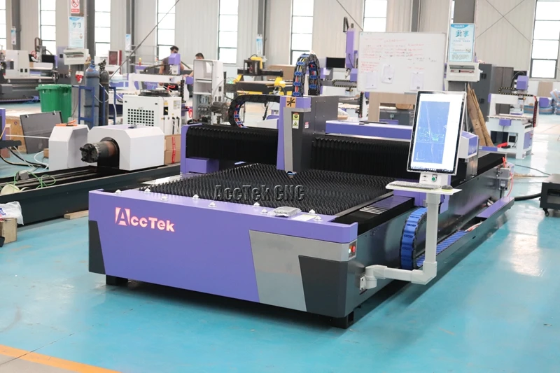 Dual heads Fiber Laser Metal Cutting Machine 2000W 1500W 3000W Laser Cutter Co2 Lazer Cut For Metal and Non Metal