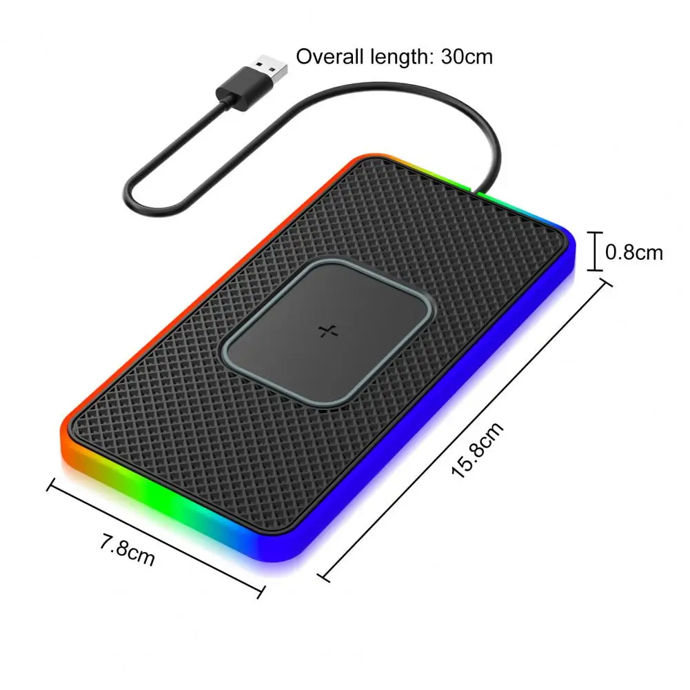 

Компактное автомобильное зарядное устройство маленького размера, компактное автомобильное зарядное устройство для телефона с окружающим светом, легкое для быстрой зарядки