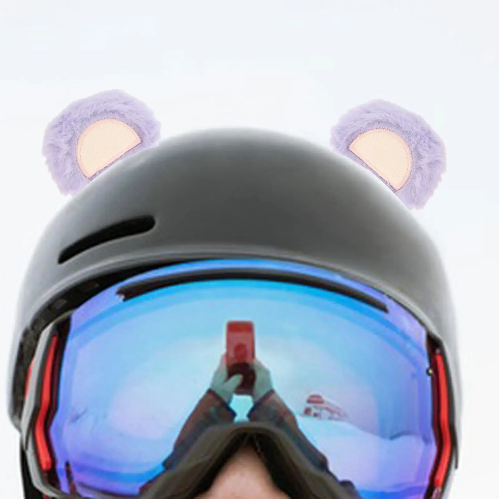 

Декоративные ушки для шлема, забавные, удобные, портативные, милые украшения для шлема, аксессуары для сноубординга и мотоциклетных прогулок