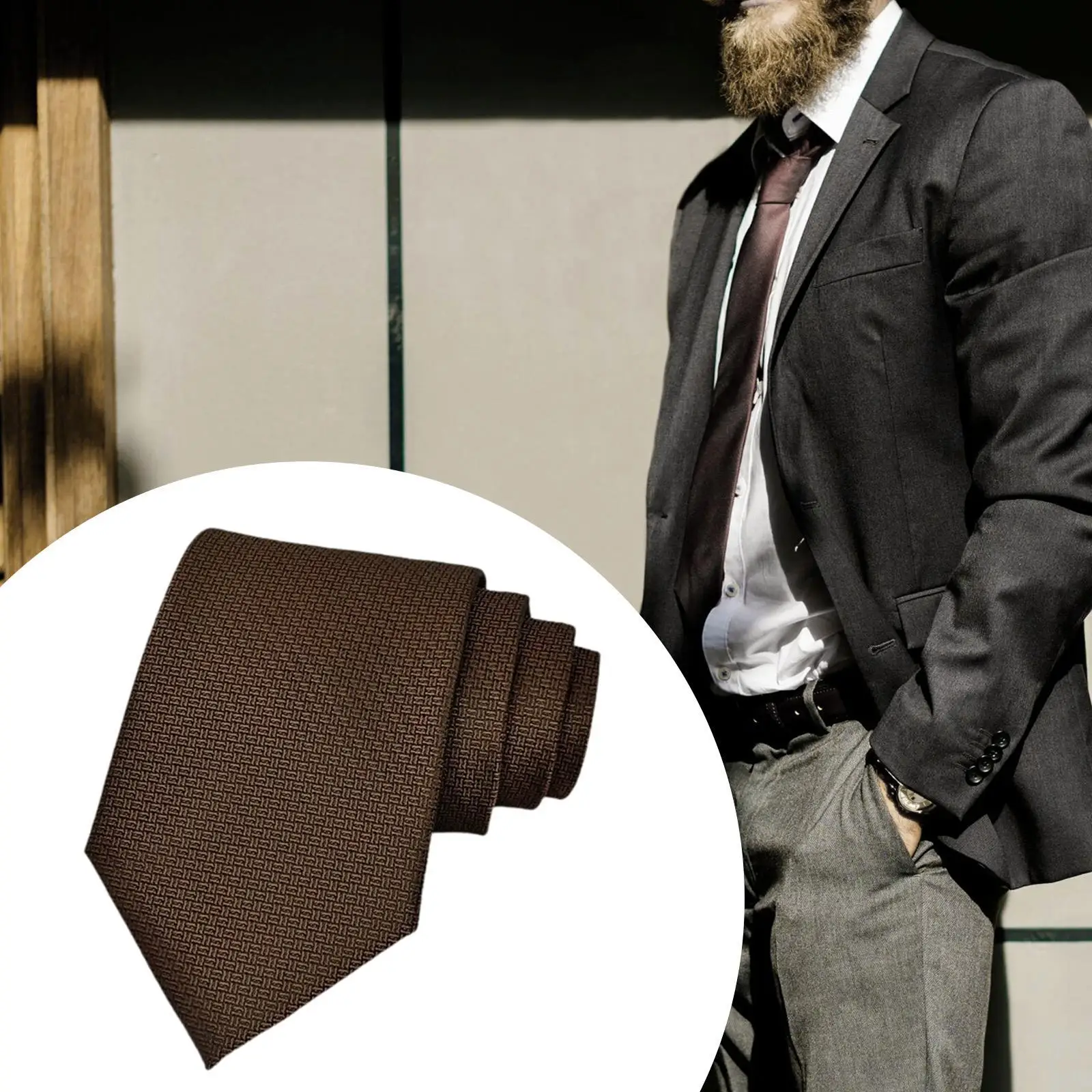 

Галстук для мужчин: для свадеб, вечеринок, повседневной носки, деловой, формальный, однотонный, прочный, модный, в подарок