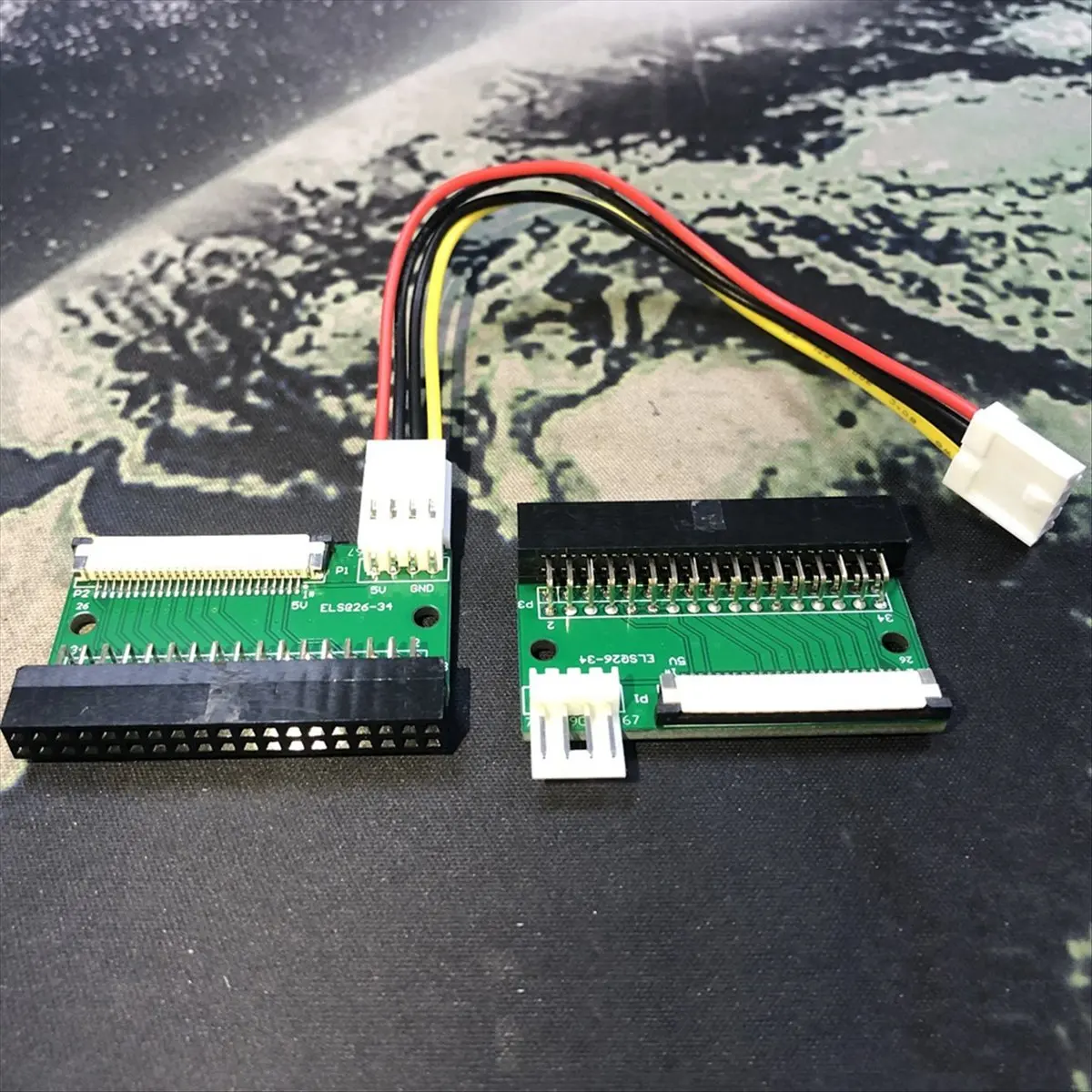 【50% OFF】USB to 34Pin 26Pin Floppy Converter Cable 1.0MM FFC/FPC 34P to 26P USB to FLOPPY Disk Connector 896C