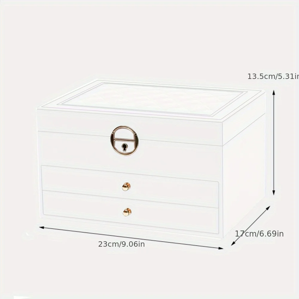 Jewelry Storage Box for Necklaces and Earrings, Ideal Gift