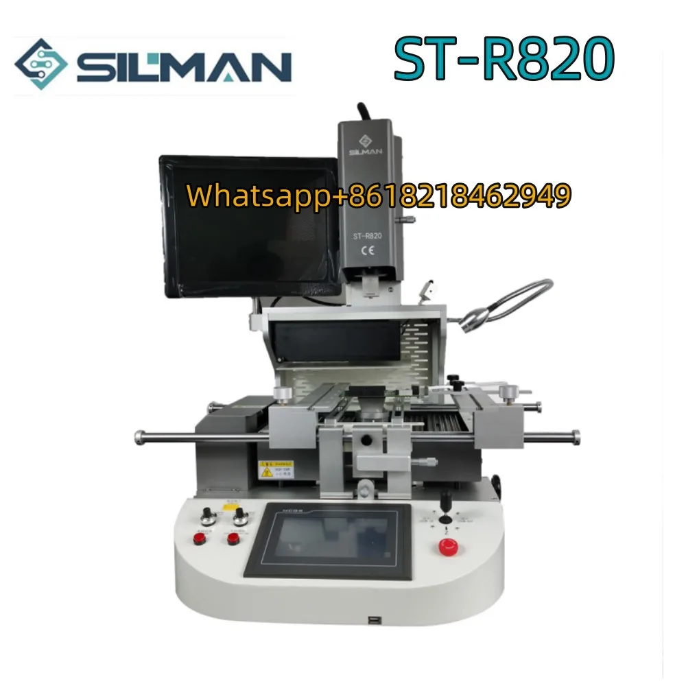 BGA Rework Station ST-R820 Silman Repareren Telefoon Moederbord TV IC Chips LED Digitale Display Solderen Reballing Machine