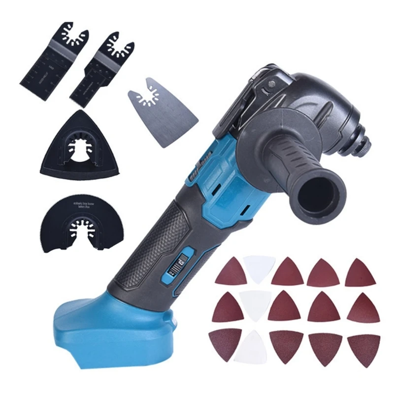 Oscillating Multi Tool 6000-20000RPM Cordless Electric Woodworking Cutting