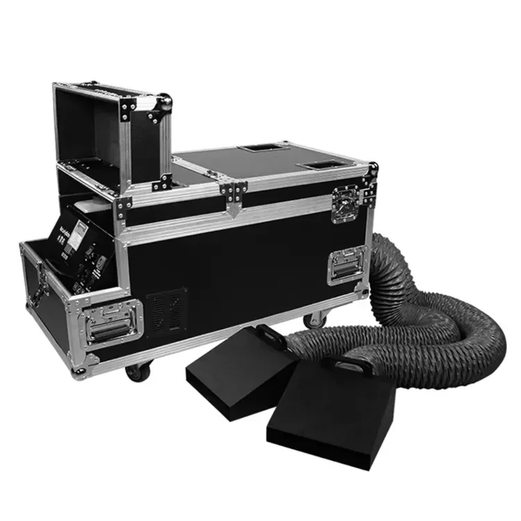 3000W Dual Output Head Smoke Machine Water Base Low Lying Fog Machine For Stage Party DJ Ground Smoke Factory