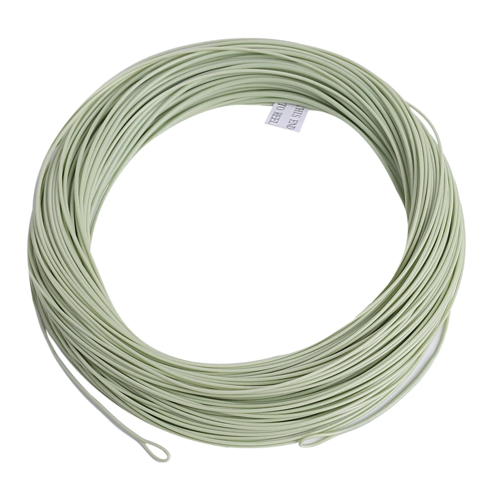 

Fly Fishing Line Weight Forward Floating Line Welded Loop 100FT Fish Line WF3F-WF8F