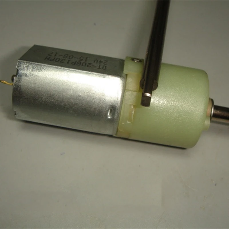 DC 3V 6V 12V 24V 136RPM Mini 130 Planetary Gearbox Metal Gear Motor 60mm long Shaft