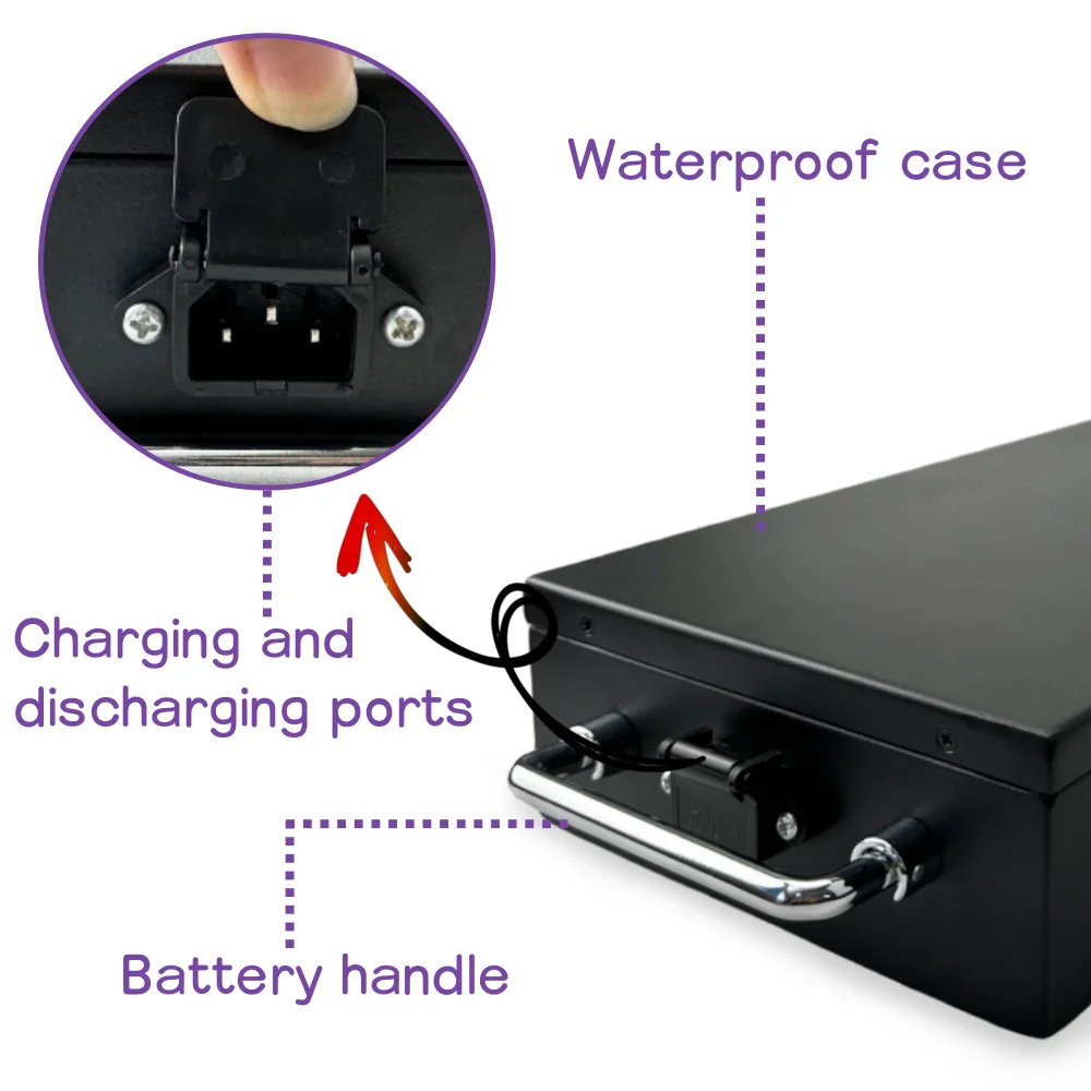 60V 20Ah High Capacity Waterproof Lithium Battery pack for Harley Two Wheeled Foldable Scooter Batteries
