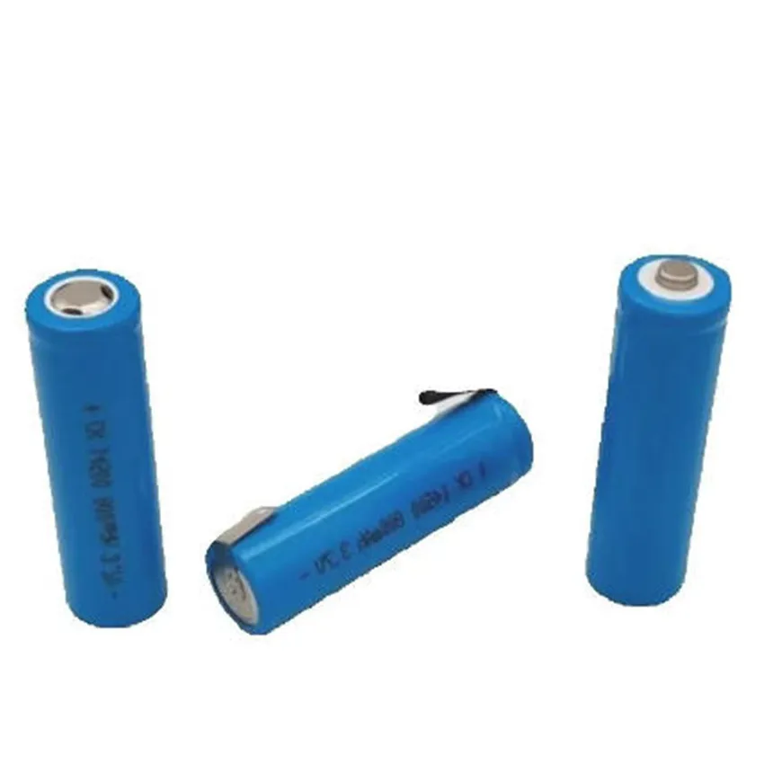 

2Pcs/Lot 3.7V 14500 AA 800Mah Rechargeable Lithium Ion Li-ion Battery