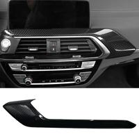 For BMW X3 X4 G01 G02 IX3 2018 2019 2020 2021 Car Accessories Instrument Panel Trim Protective Carbon Fiber Style Cover