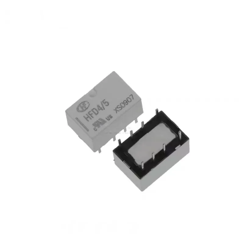 10pcs/lot Signal Relay HFD4/5 HFD4/12 HFD4/24 HFD4/3/5/12/24 3V 5V 12V 24V 2A 8PIN Two sets of conversion DIP8