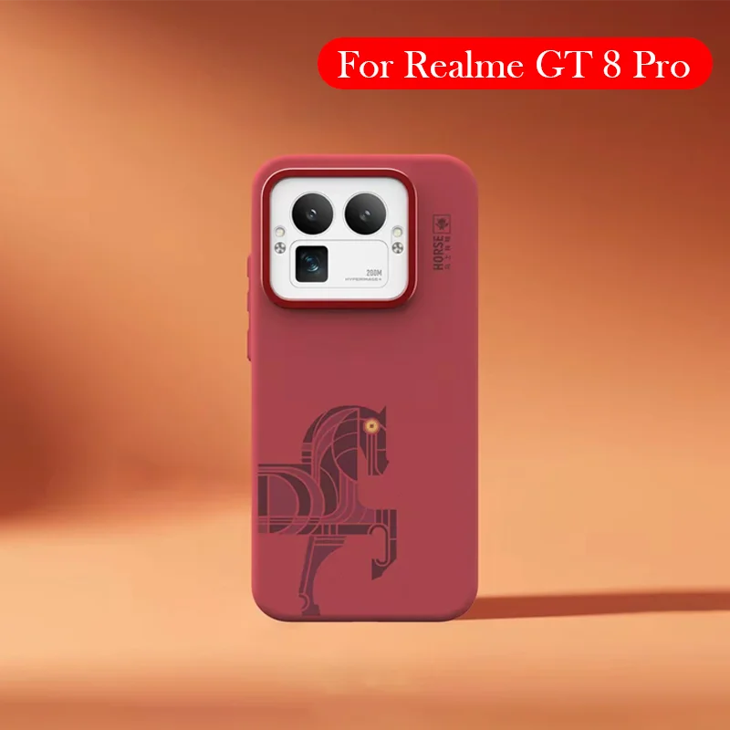

Оригинальный магнитный чехол для Realme GT 8 Pro, кожаная задняя крышка для REALME GT 8 PRO