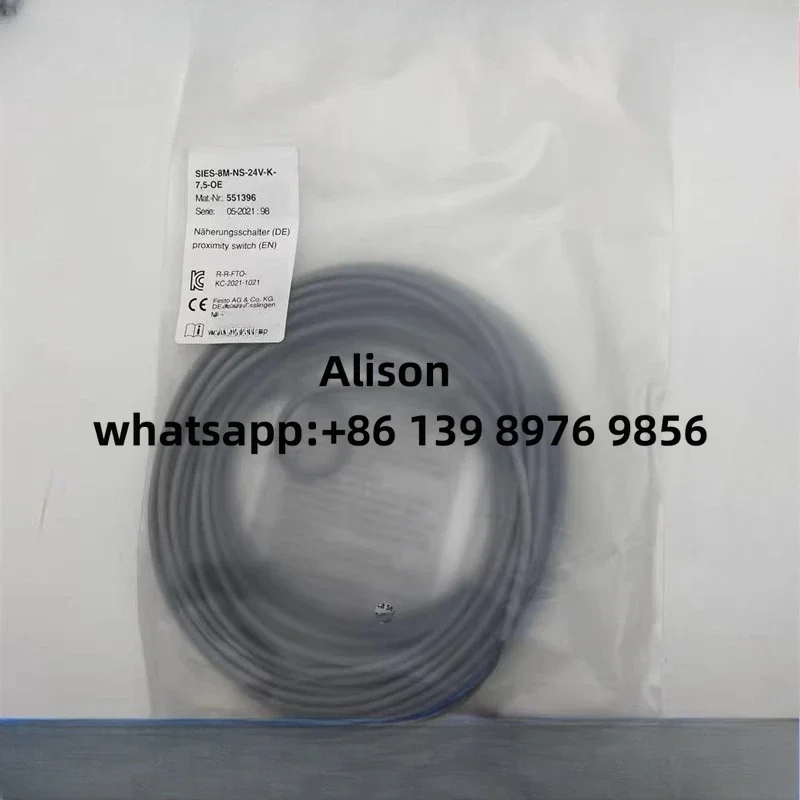 ORIGINAL  PNP Normally Open Proximity Switch  SIES-8M-NS-24V-K-7.5-OE 551396