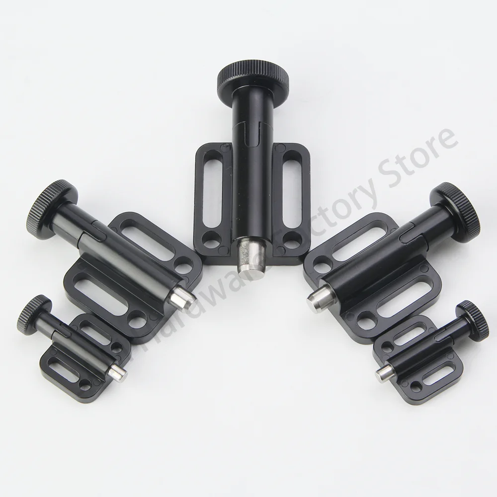 In Stock MJ246 New Aluminum Monuting Flange Indexing Pin Self-locking Positioning Indexing Plunger