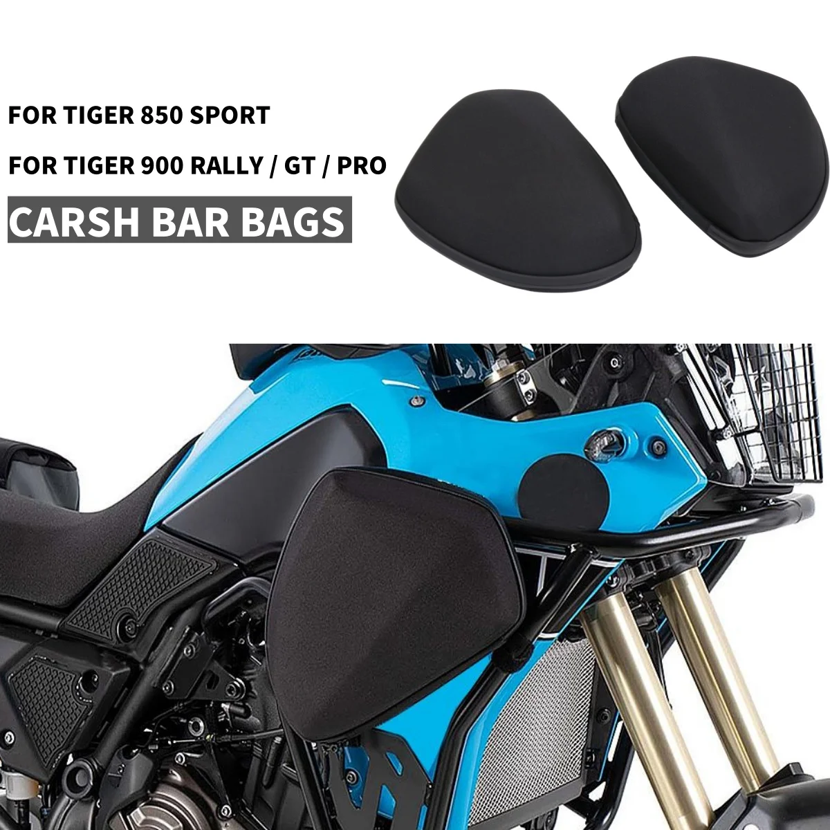 

FOR TIGER 900 RALLY/GT/PRO 2020- MMotorcycle Frame Crash Bars Waterproof Bag Repair Tool Placement Bag FOR Tiger 850 SPORT 2021-