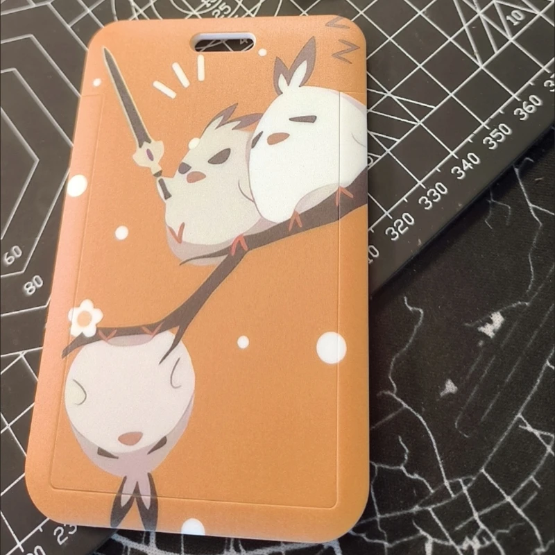 Hot Honkai:Star Rail Exclusive Phone Case Pattern Business Retractable Credit Cards Holders Bank ID Holders Bus Card Cover Cases