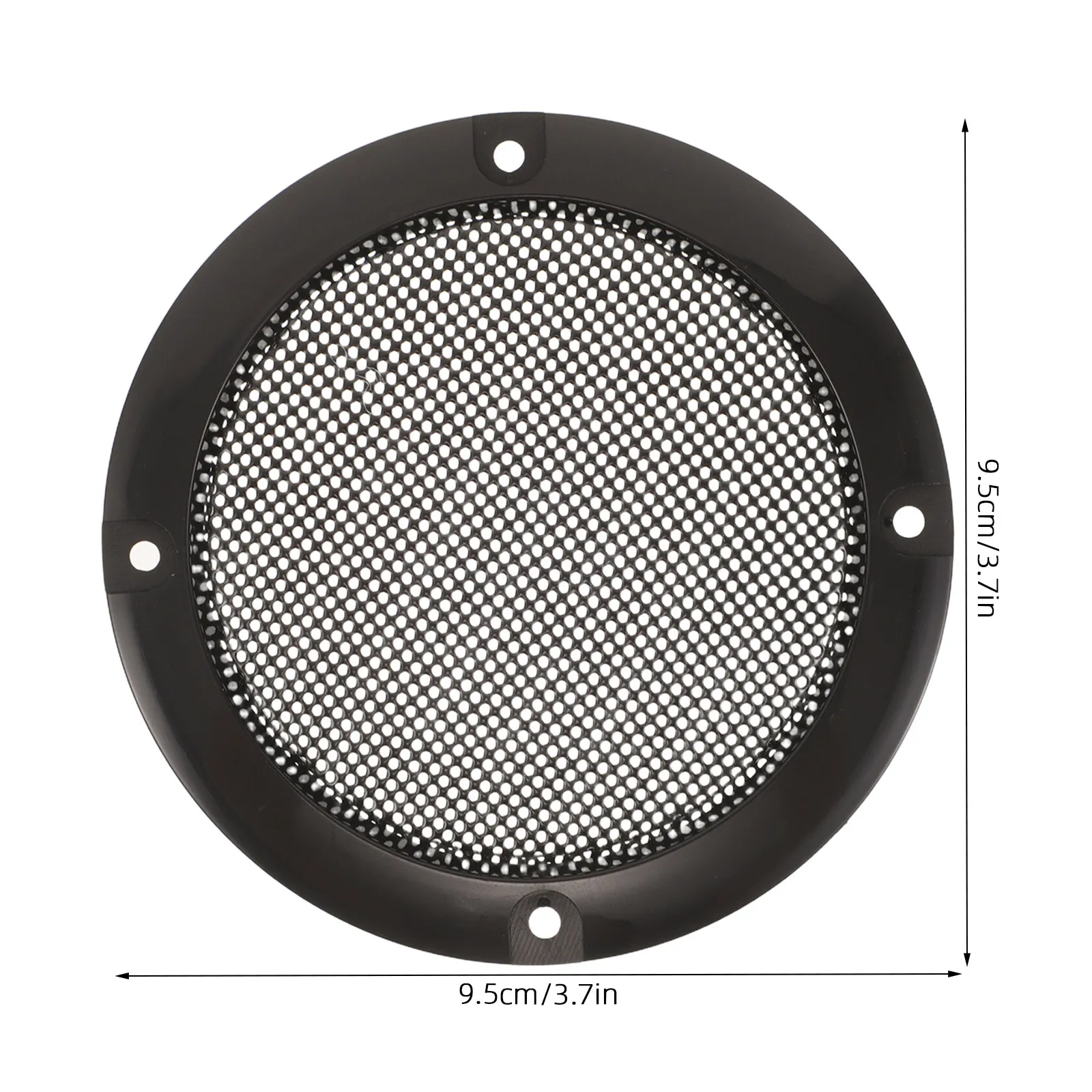 10Pcs Car Speaker Protection Net Subwoofer Circle Grill Cover Automotive Speaker Grille Guard Dust Proof Mesh for Car Audio