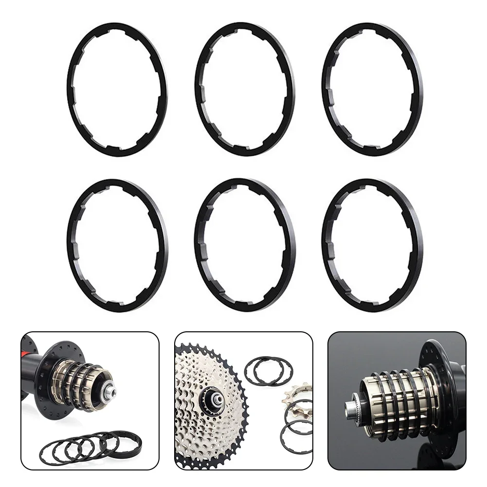 3Pc/set 1/1.5/2/1.85/2.18/2.35mm Bicycle Hub Washer MTB Bottom Bracket Spacers Flywheel Cassette Gasket Road Bike Freehub Washer