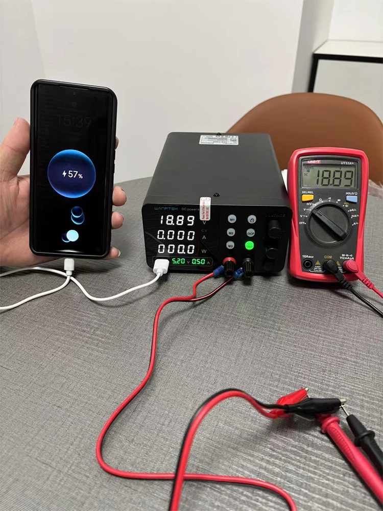 Neues Wanptek DC-Netzteil 30 V 10 A Labor-Schaltnetzteil TPS-C3010 Drei-Gruppen-Speicherfunktion Voreingestellter Strom