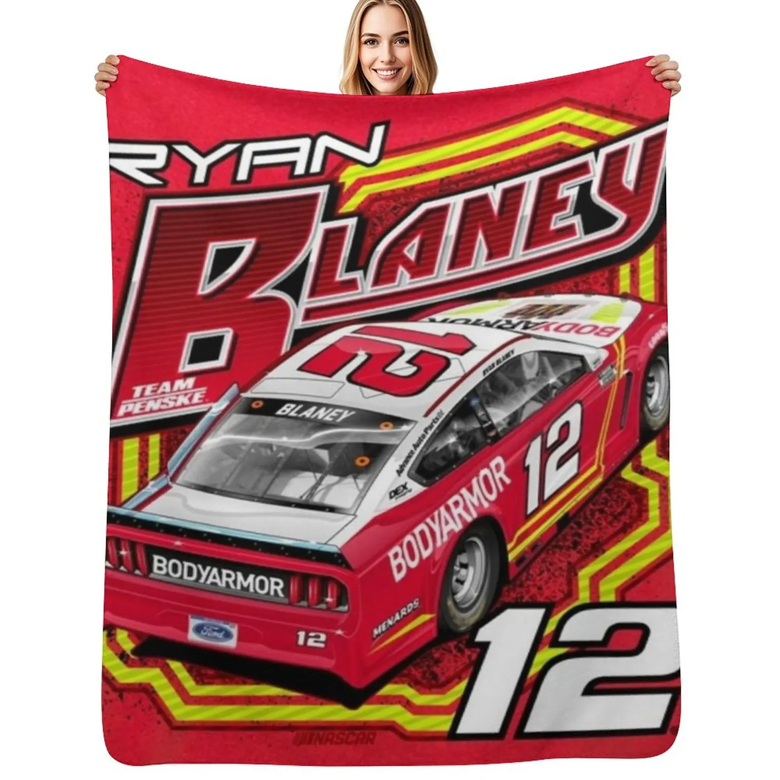 

ryan blaney Throw Blanket Soft Warm Blanket Gift for Grandparents