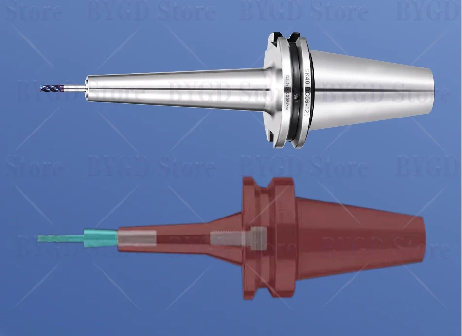 BYGD SK SK40 DC SK50 DIN69871 DC SDC Hochgeschwindigkeits-Werkzeughalterhalterung Werkzeugspannfutter DC4 DC6 DC8 DC12 Werkzeughalter Spannfutter – Detail 11
