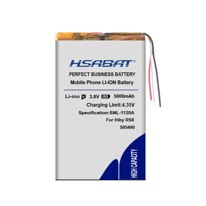 Hiby R6 プレーヤー 3 ライン RS6 用 2200mAh ～ 5000mAh バッテリー