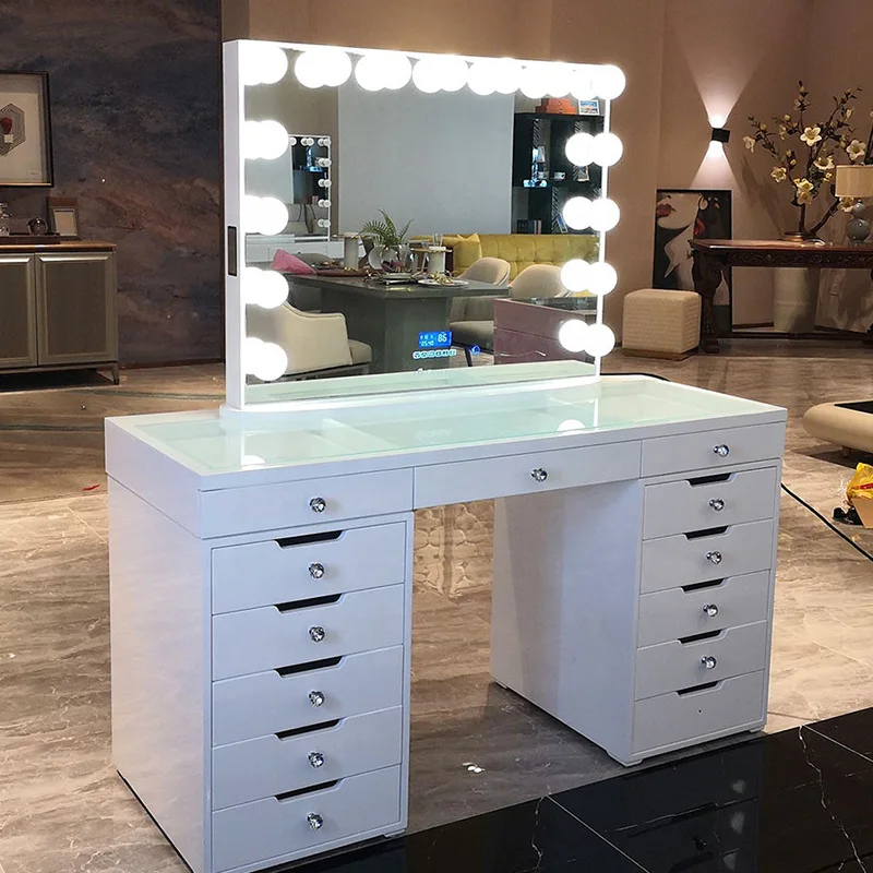 

American White Dresser, Commercial Chest Storage, Bridal Shop Makeup Table Special