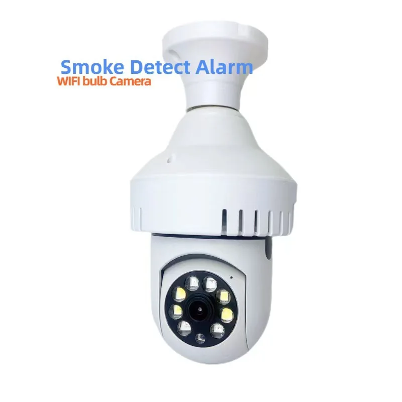 2MP 1080P V360pro  APP E27 Lamphead Socket  PTZ  IP Dome Camera AI Humanoid Detection Full Color  CCTV Intercom Baby Monitor