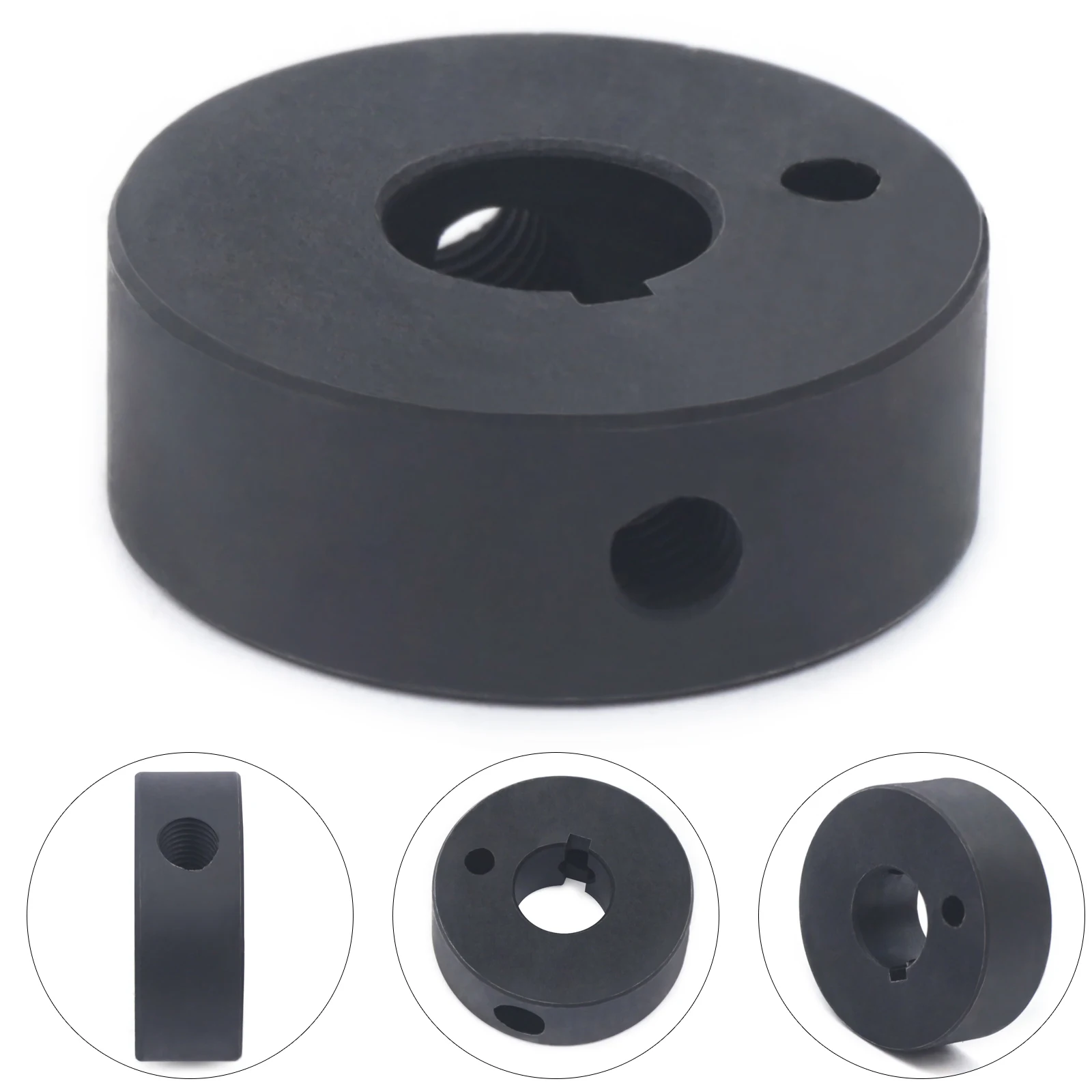 Milling Machine Part B113 Manual Clutch Handwheel—Iron(Corrosion/Rust-Resistant), One-Piece Casting(Durable), 3.15x1.57x1.18in