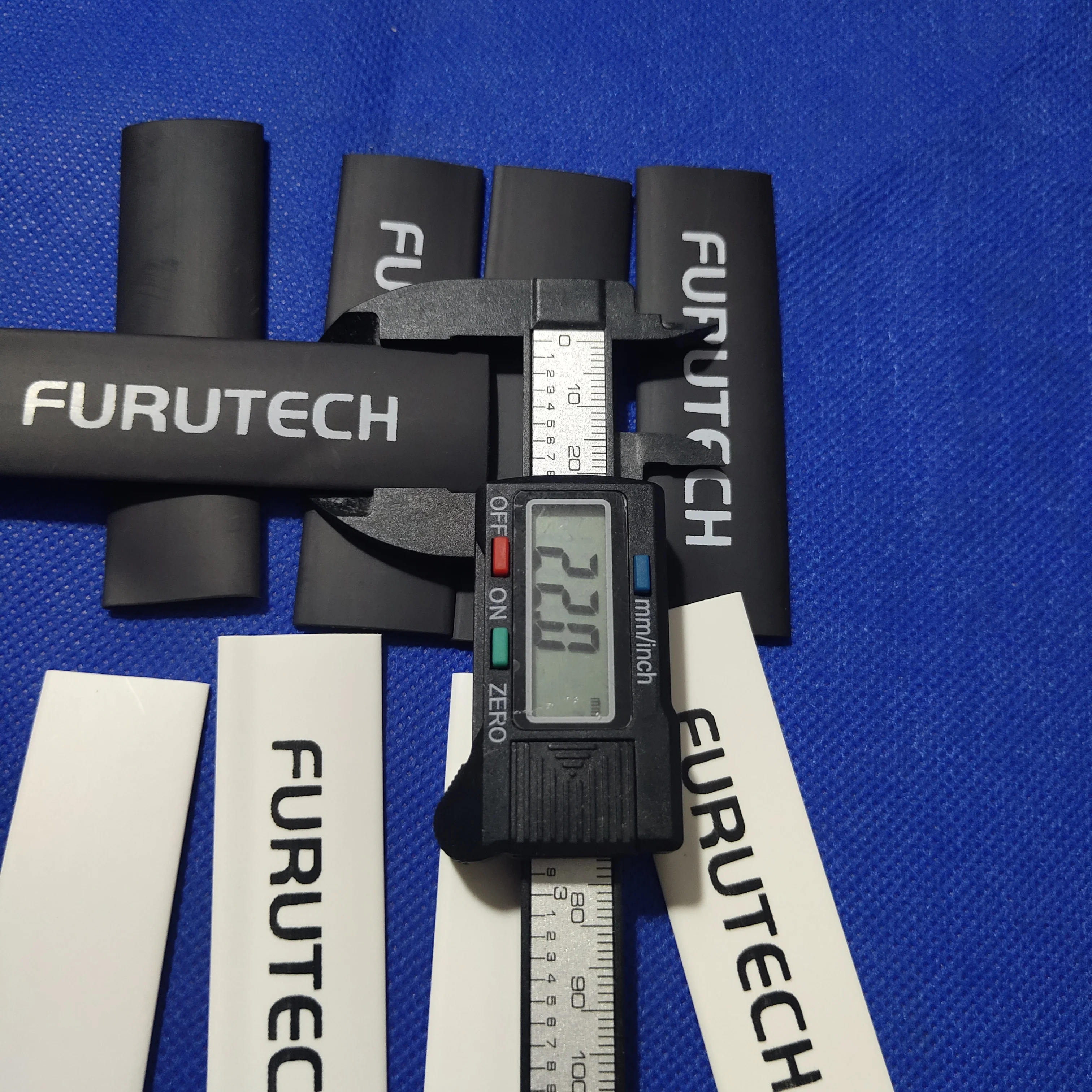 Furutech hi-end label OD(7-14mm)high-quality thicken insulation heat shrink tube for DIY audio cable speaker wire shrink tube