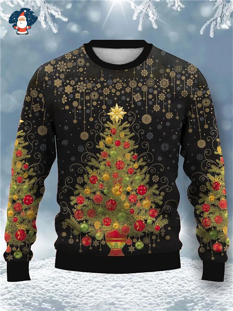 Merry Christmas Sweatshirts Funny Ugly Christmas Sweater Kid Fashion New In Sweaters Women Ugly Sweaters Christmas Jumpers Man